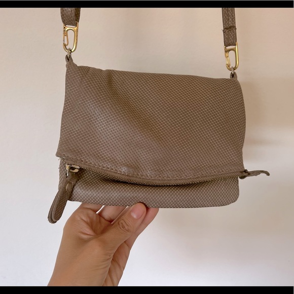 Super Cute Mini Taupe/Brown Bag - Picture 2 of 6
